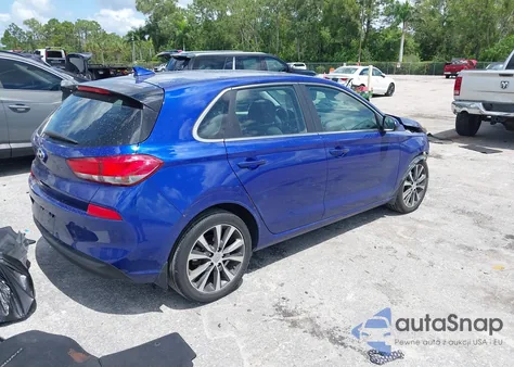 2018 Hyundai Elantra Gt from USA, damaged, VIN KMHH35LE7JU082538
